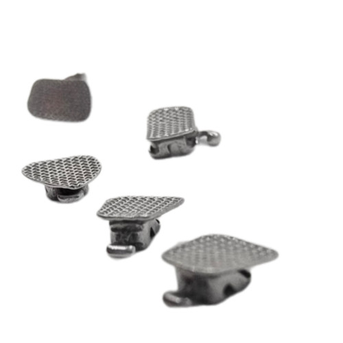 28pcs/set Dental Orthodontic Metal Lingual Brackets Brace Buccal Tubes