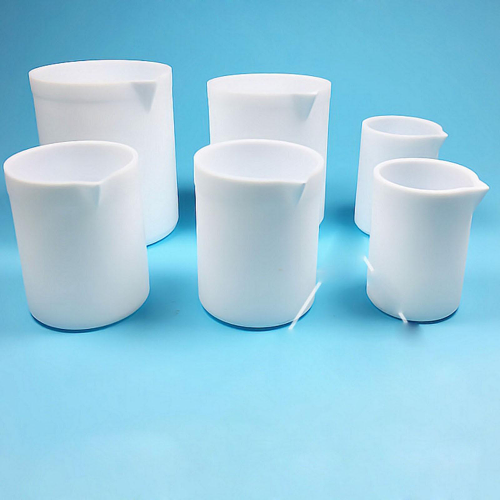 1 pcs PTFE Measuring Beaker Cup Labware 30/50/100/150/200/250/300/400/500/1000ml