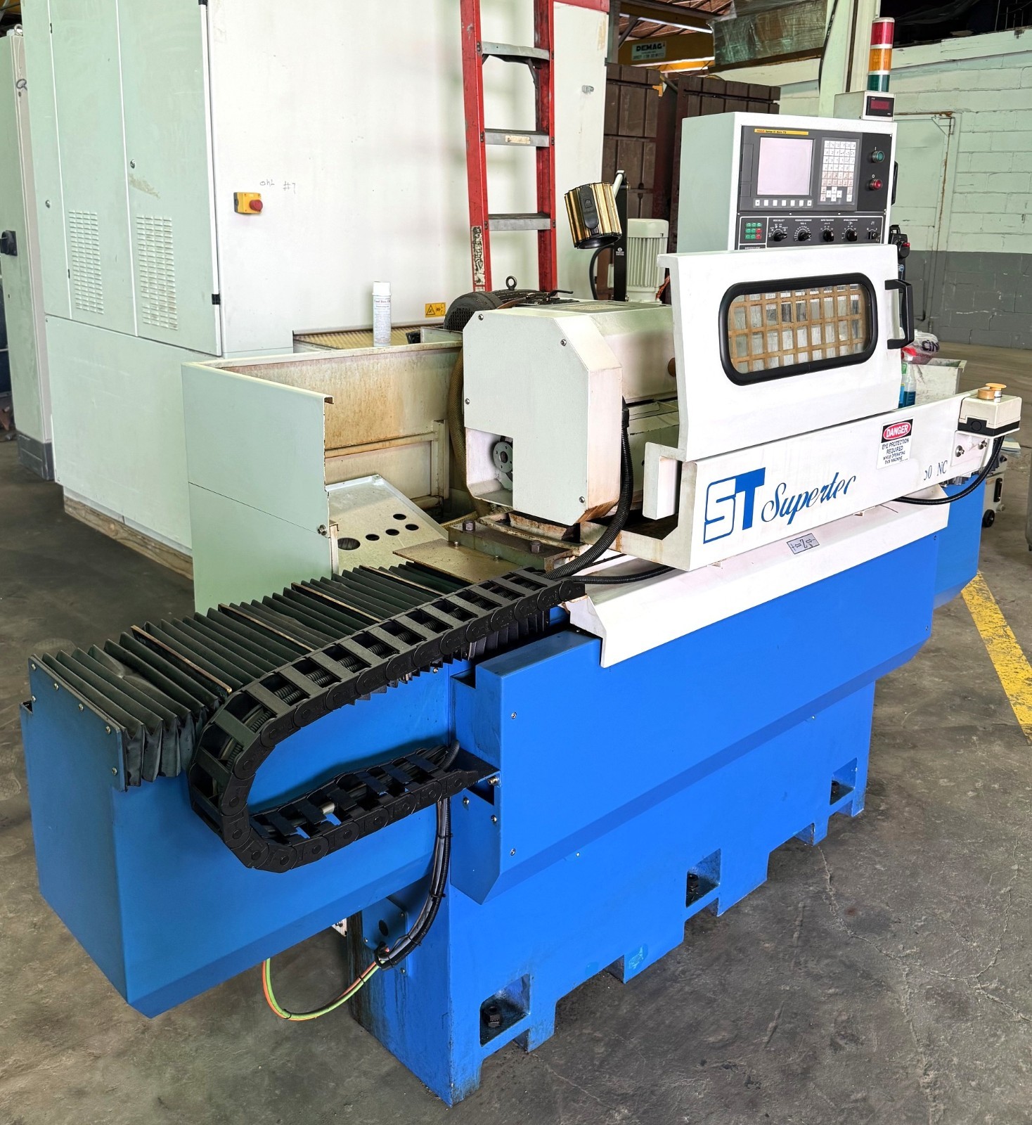8″ x 18″ Supertec CNC Cylindrical Grinder G20P-50CNC, Universal, Fanuc, 2012