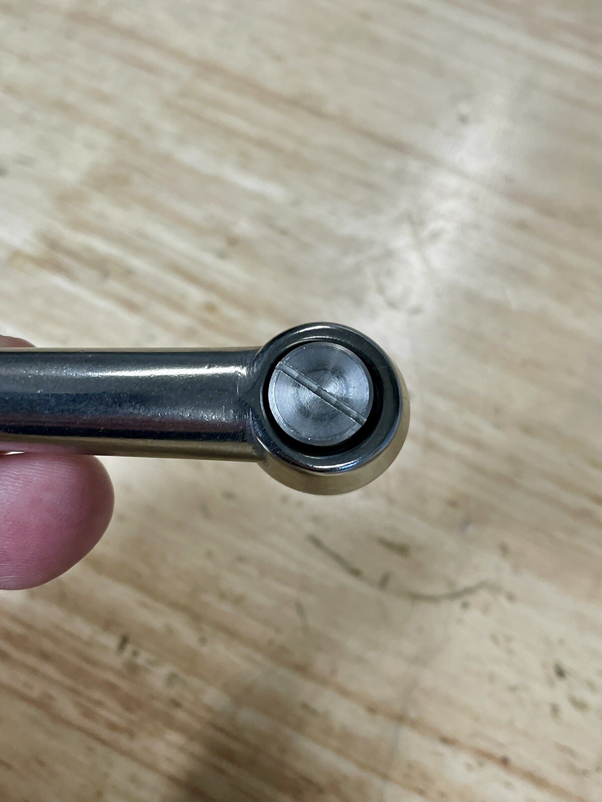 3/8″-16 Adjustable Handle, Classic Ball Style, Stainless Steel
