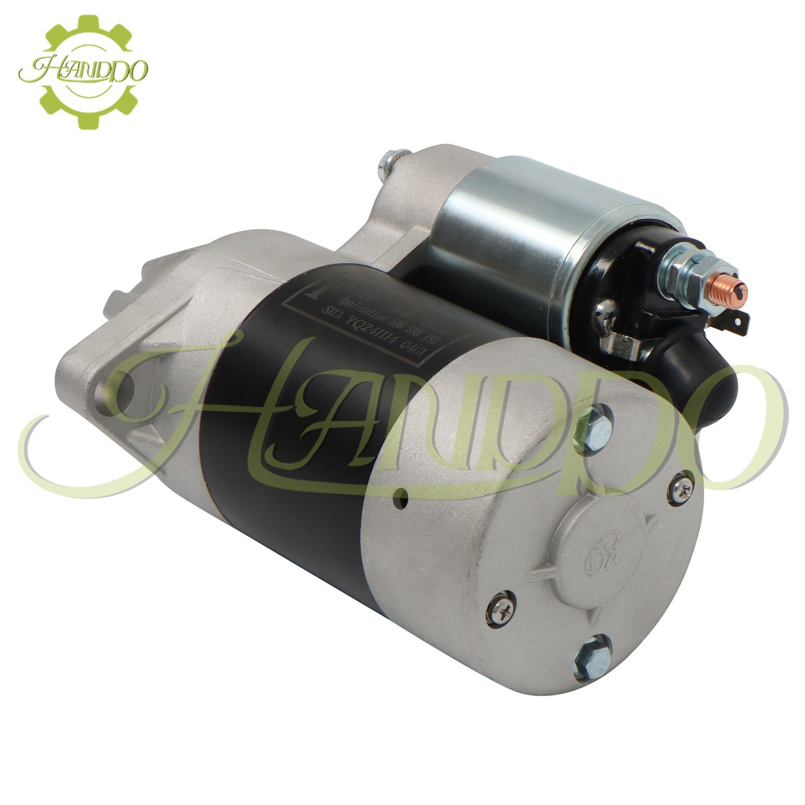 For 186FA 186F L100 Engine Diesel Electric Starter Motor Flywheel Rectifier