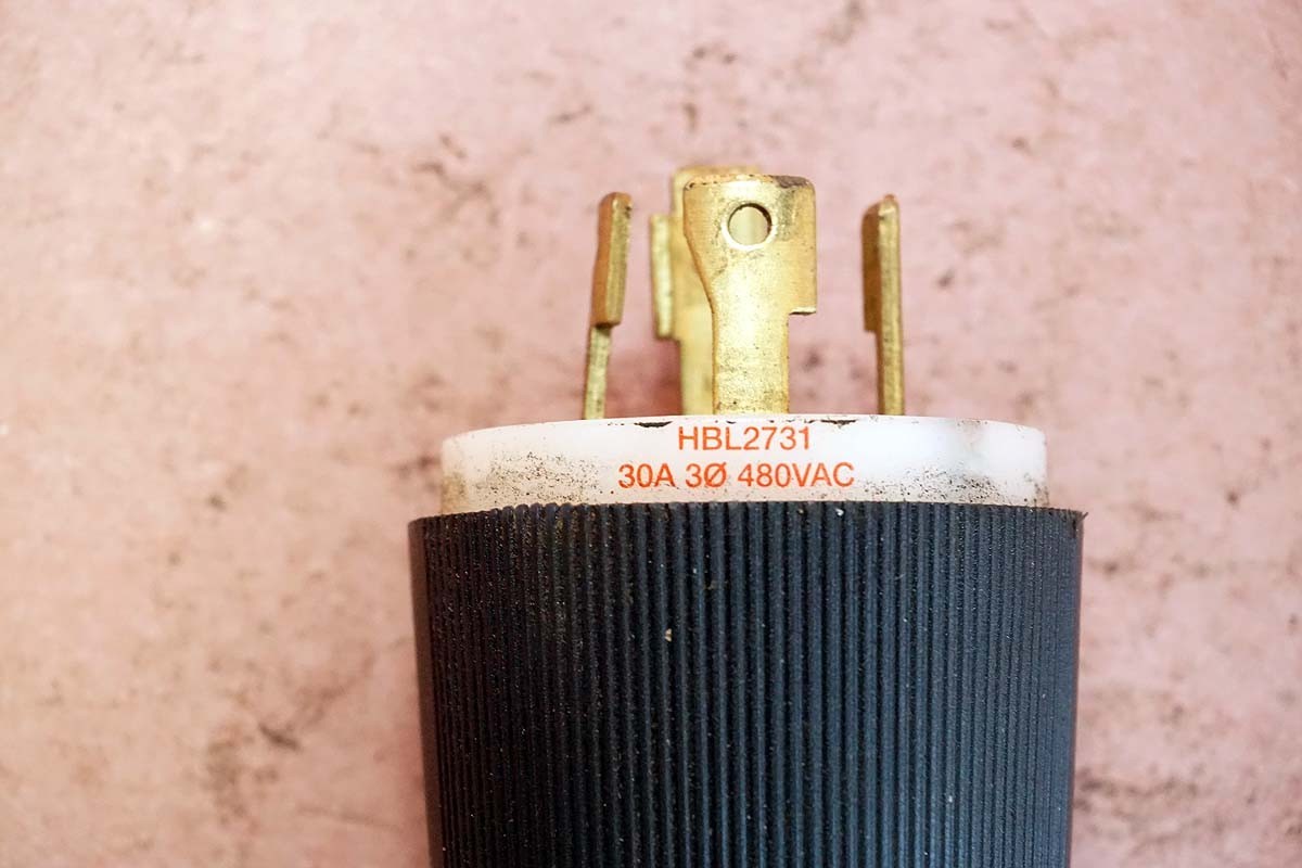 Hubbell HBL2731 30 Amp 480 VAC Plug