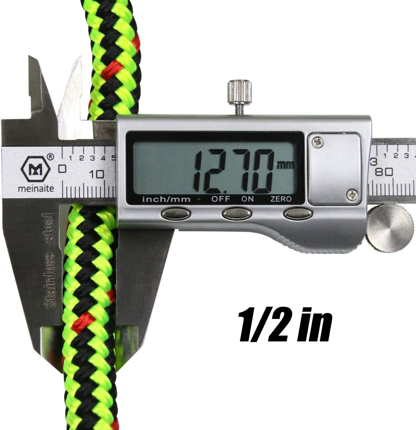 Perantlb 16 Strand Arborist Climbing Rope, UV Resistant and Weather Resistant Do