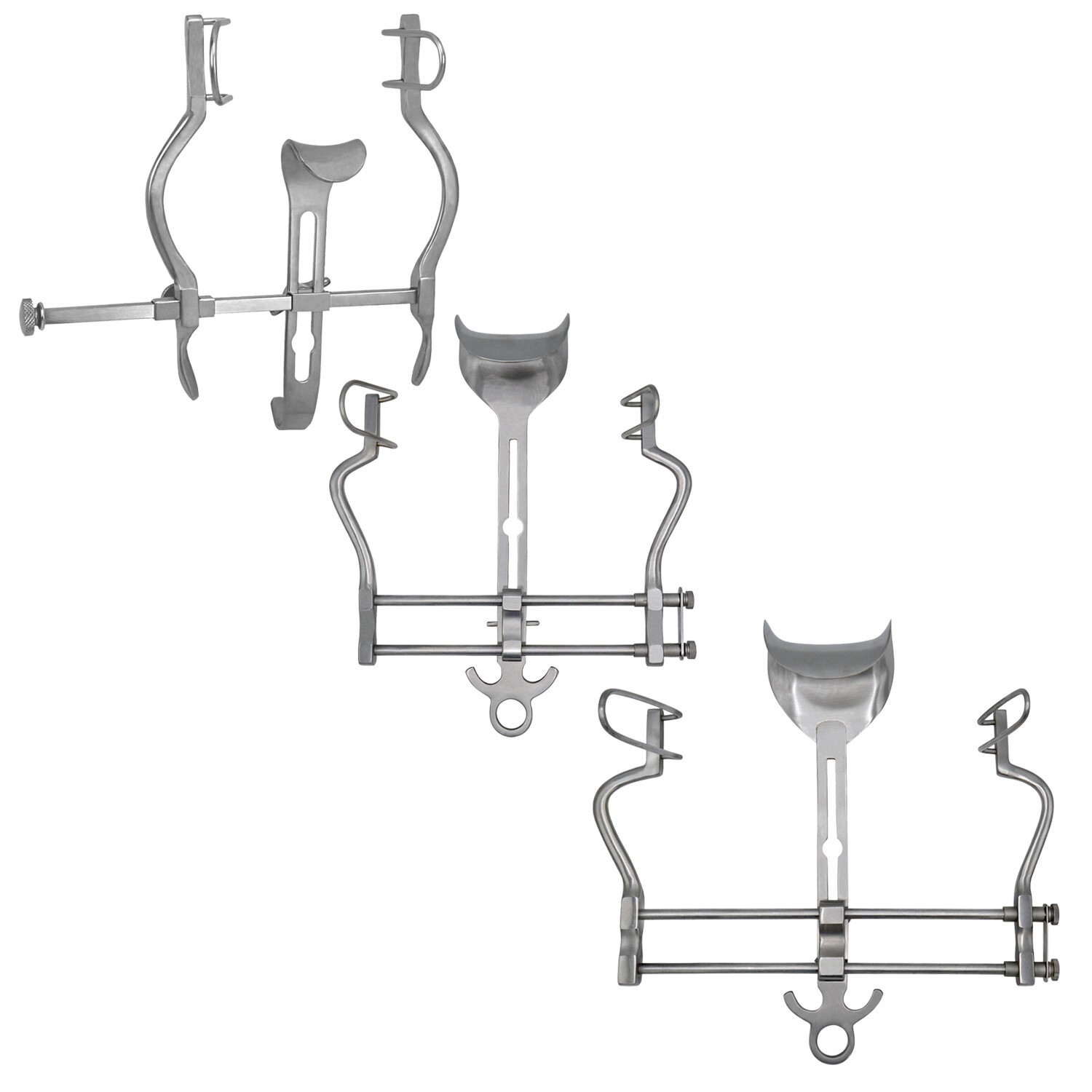3 Pcs Balfour Abdominal Retractor 4″ 7” 10″ Medical Instruments German Grade