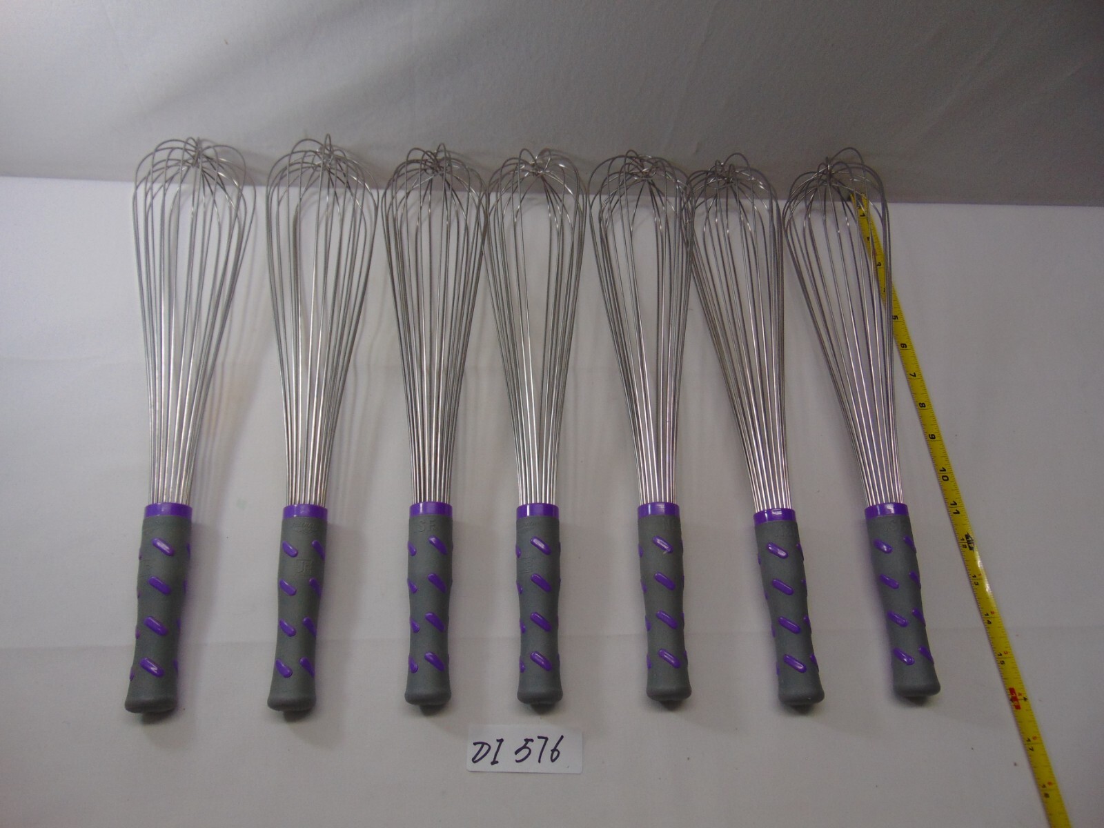 Vollrath 16″ French Whip Whisk Stainless Steel NSF Silver Large Lot of 7
