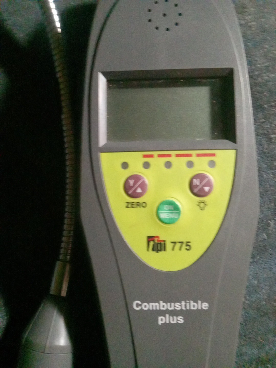 Leak Detector TPI 775 Carbon Monoxide & Combustible Gas. Device Only Excel. Cond