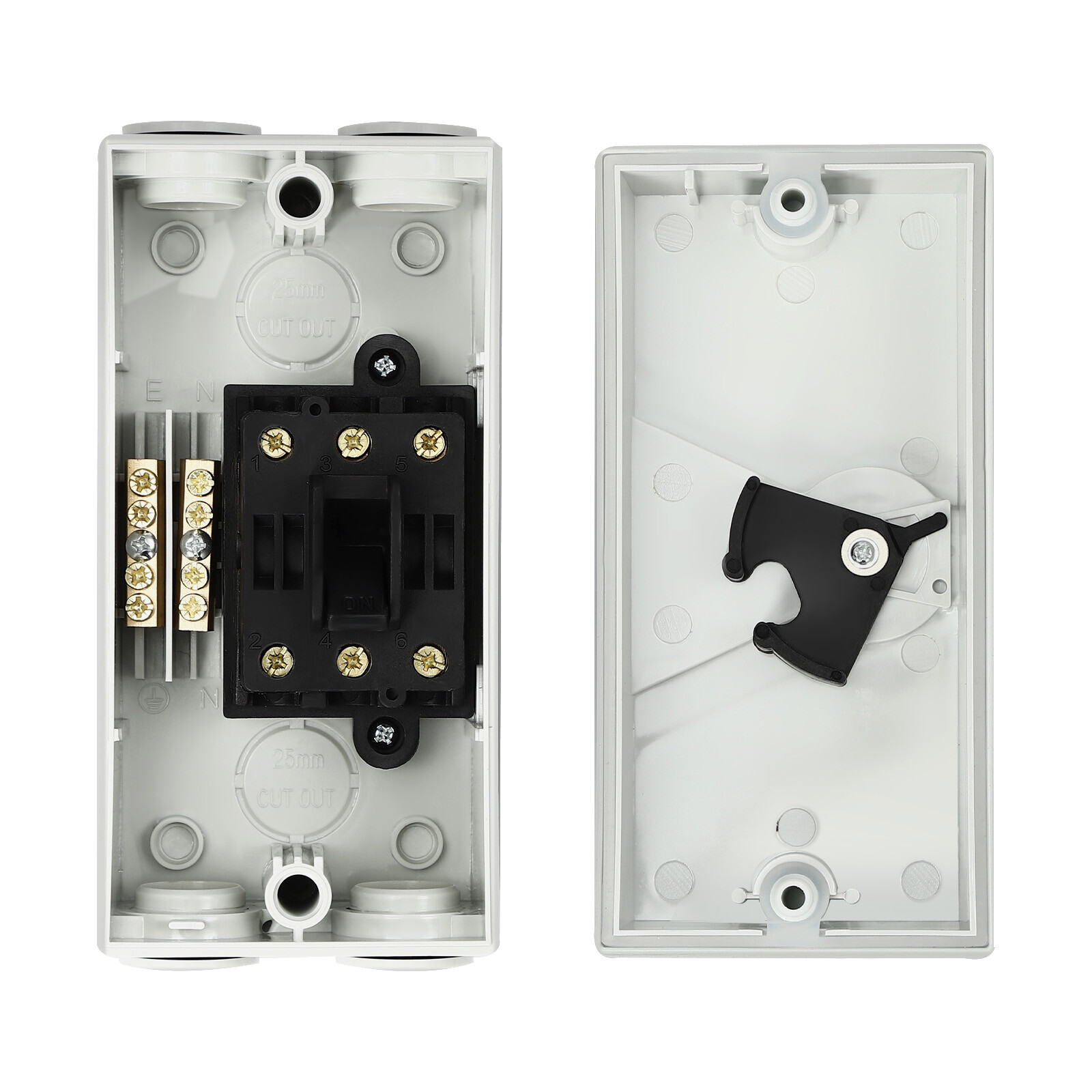 35A 440V Disconnector Switch 3 Way 3 Positions Isolation Switch Waterproof?IP65
