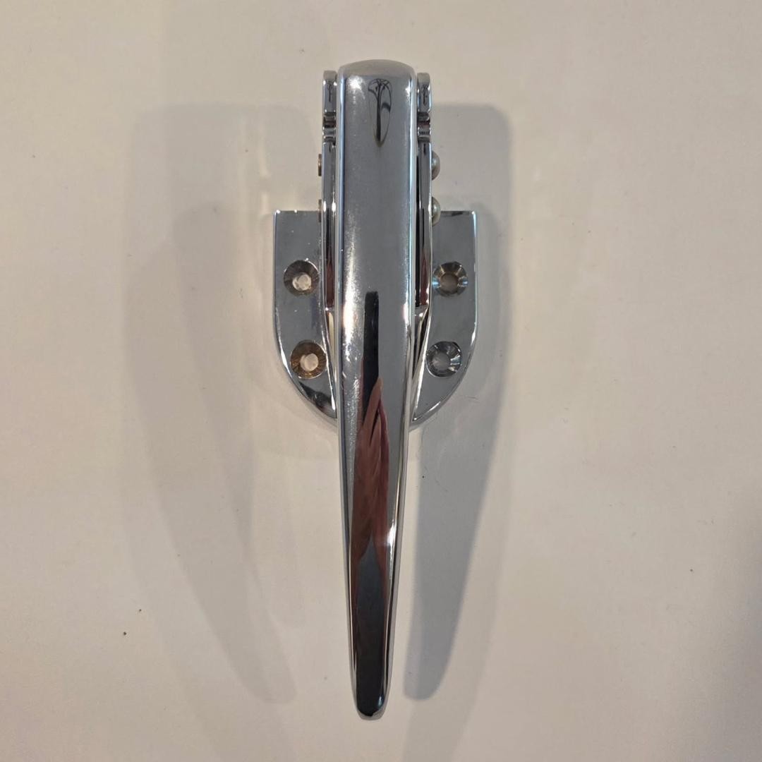 Kason 930-1-54 Surface Mount Trigger Action Polished Chrome Latch with 2 Strikes