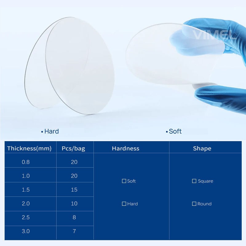 Dental Lab Vacuum Forming Splint Sheet Thermoforming Material Soft Hard US STOCK