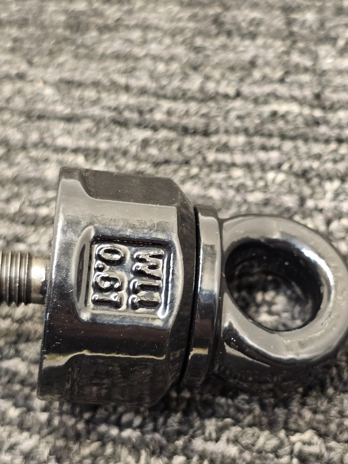 M10 0.6T Rotating Lifting Ring 3-1/8″ Height x 1-1/2″ Width