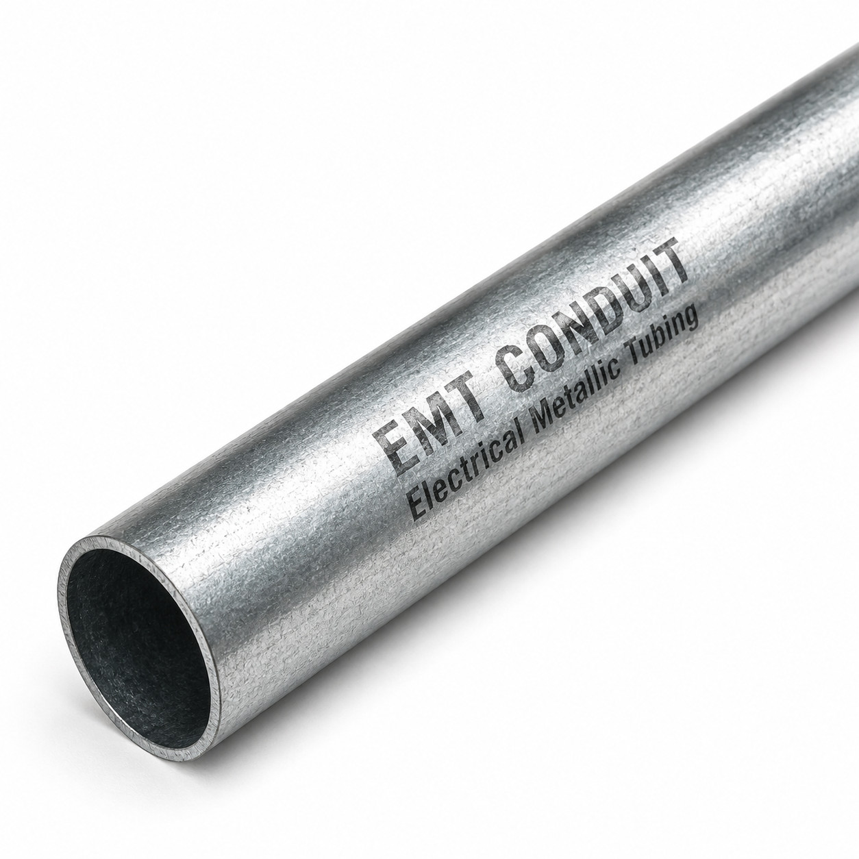 2″ Galvanized Steel EMT Conduit Pipe | Electrical Metallic Tubing