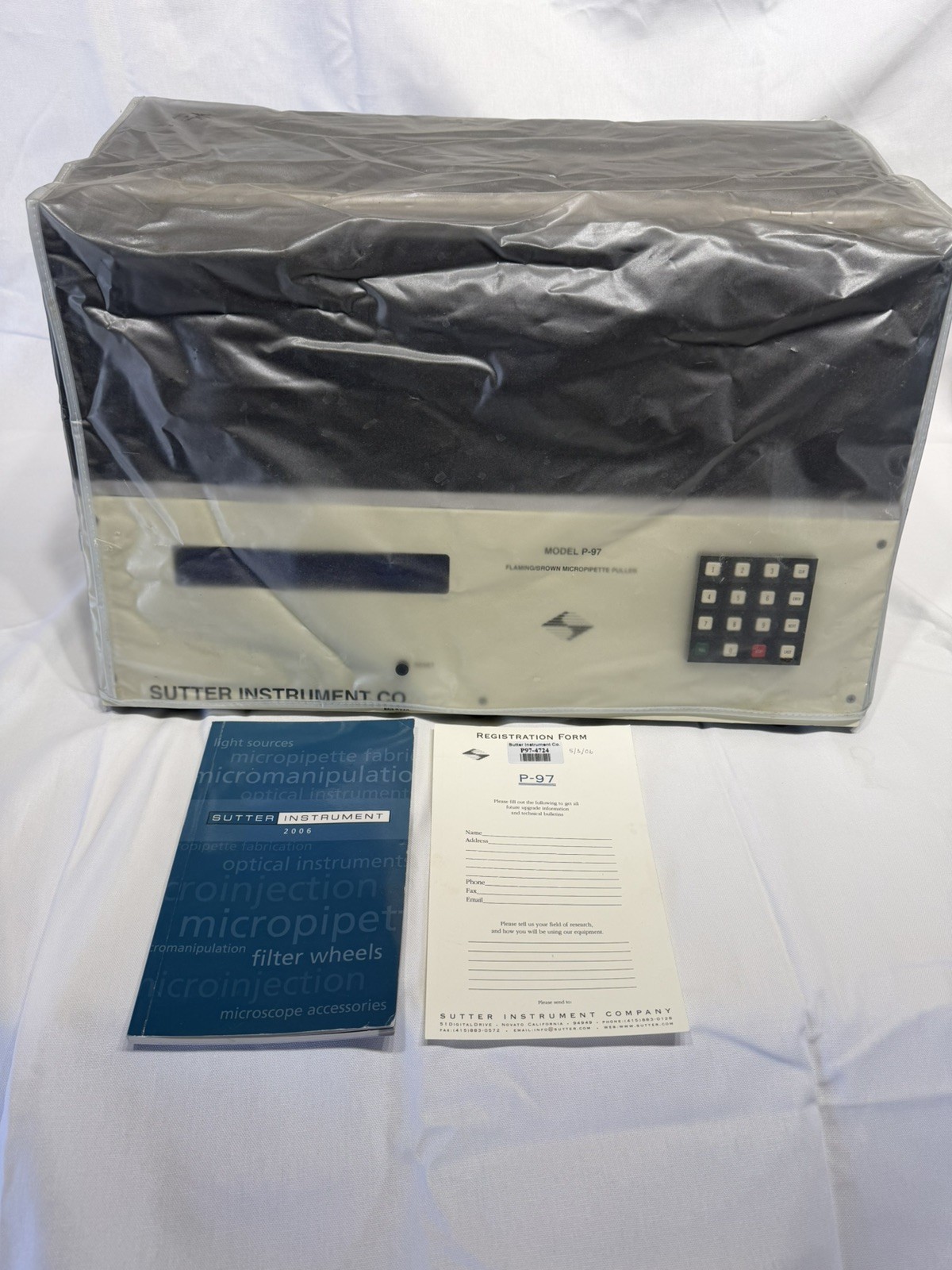 Sutter Instruments P-97 Flaming Brown Micropipette Puller
