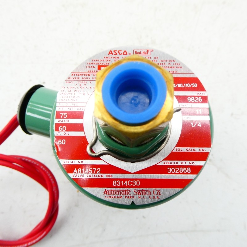 ASCO 8314C30 110/120V 60-75PSI 1/4″ NSNP