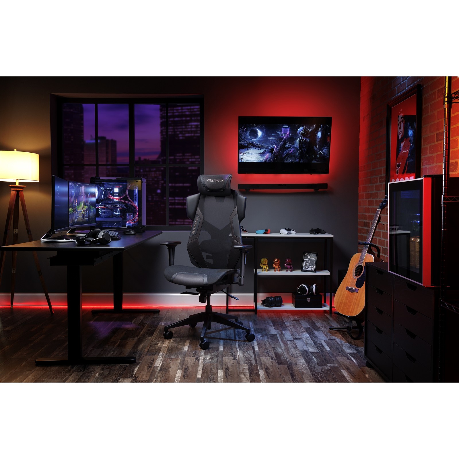 RESPAWN FLEXX Ergonomic Comfy Mesh Office Chair, Gaming Chair