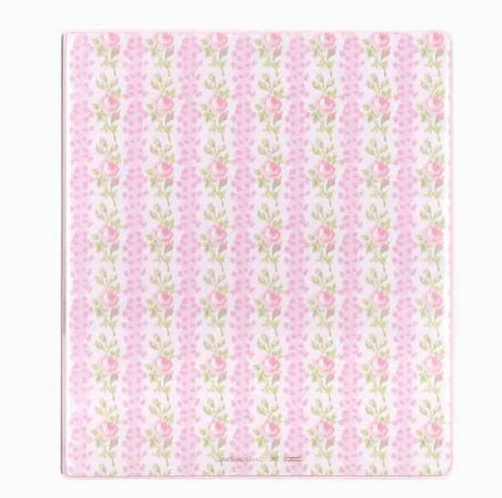 LoveShackFancy Yoobi Blooming Heirloom 1″ Binder with 5-Tab Dividers
