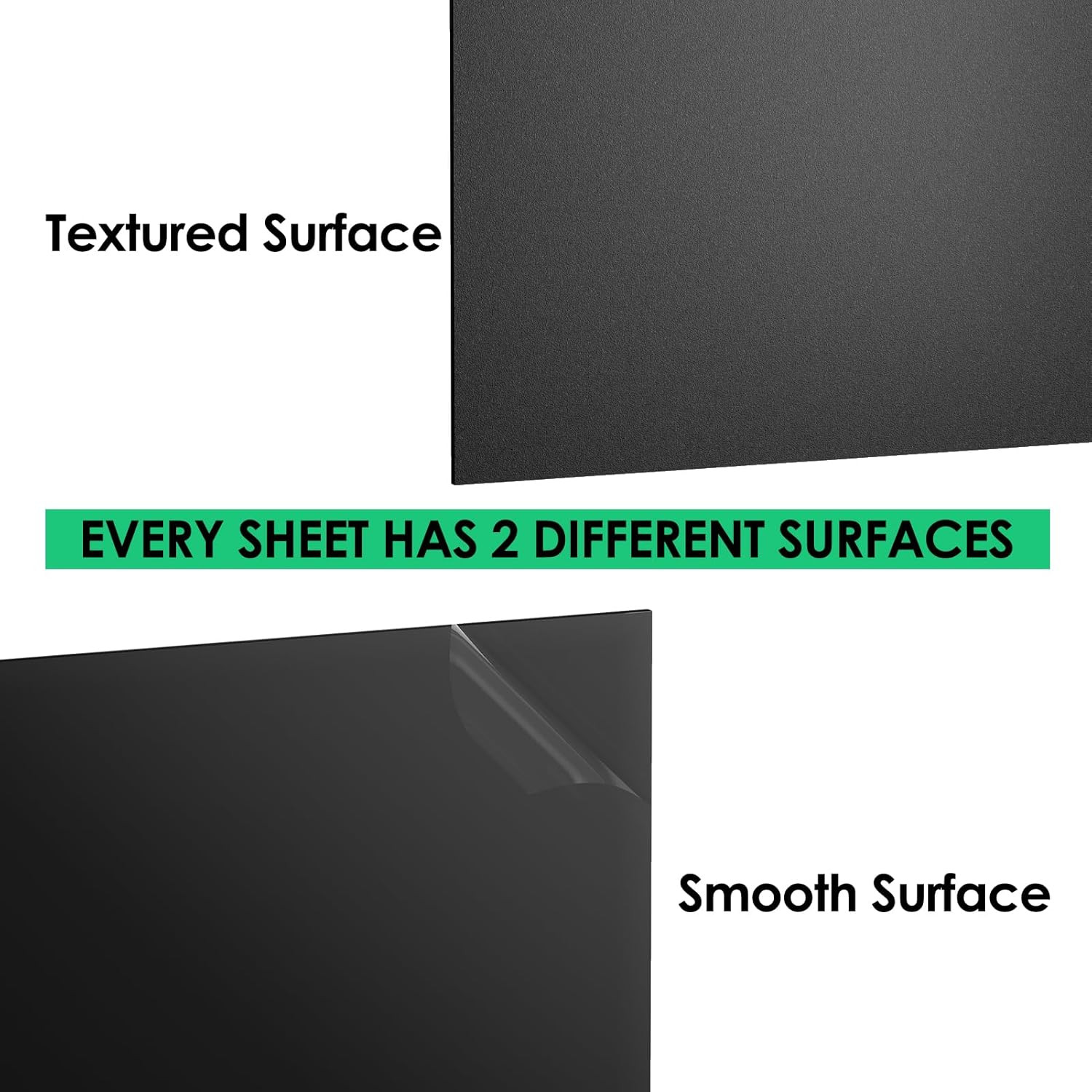 ABS Plastic Sheet 1/8 Inch Thick (3Mm) – 12″ X 8″, Black Waterproof Rigid Thermo