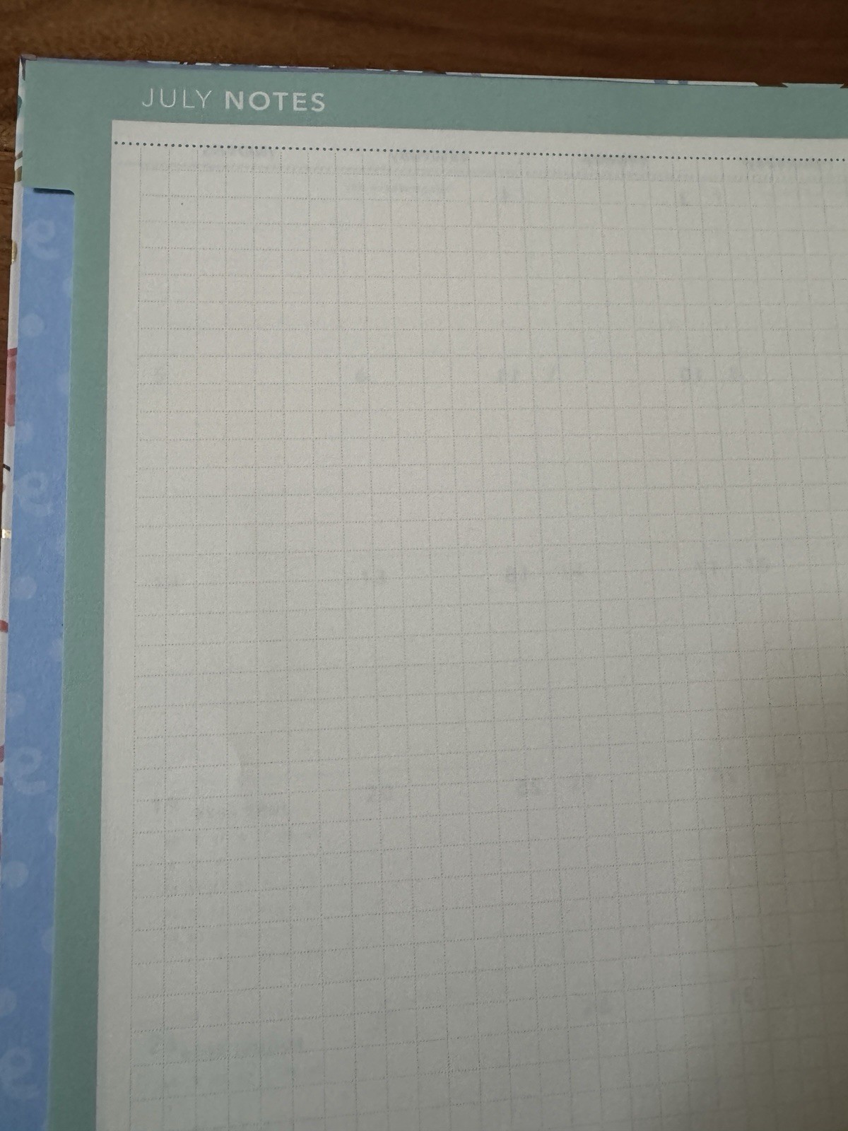 2027 Clementine 12 month Floral Planner July 2026-June 2027 11×9” Notebook Size