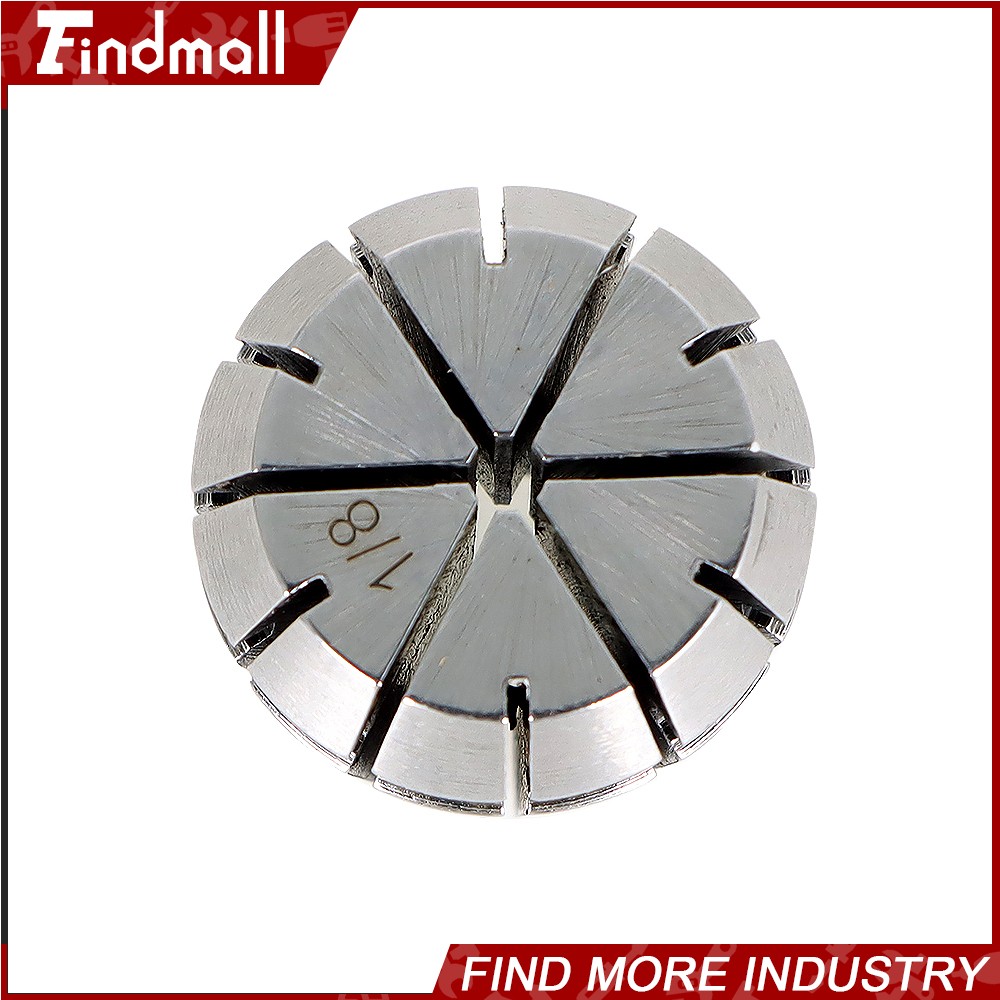 Findmall 12Pcs ER25 1/8″-5/8″ Spring Collet Set for Engraving Milling Lathe Tool