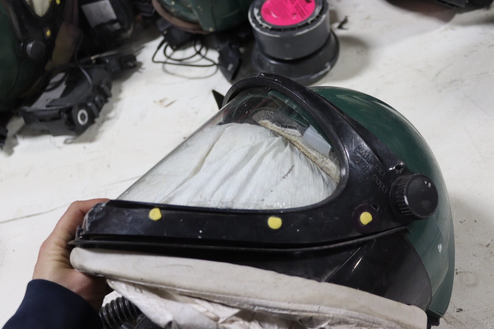 3m GVP Powered Air Purifying Respirator System With Helmet