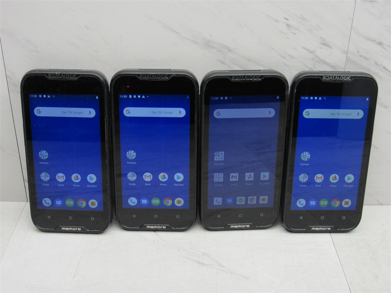 4 LOT Datalogic Memor 10 Mobile Computer 944350004 Android 10 + 9 with Battery