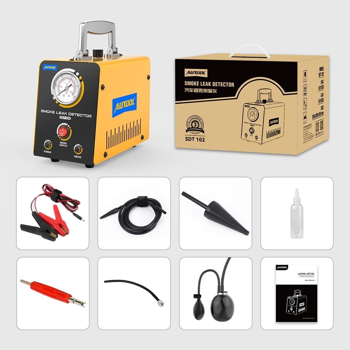 Car EVAP Leak Detector with Air Compressor