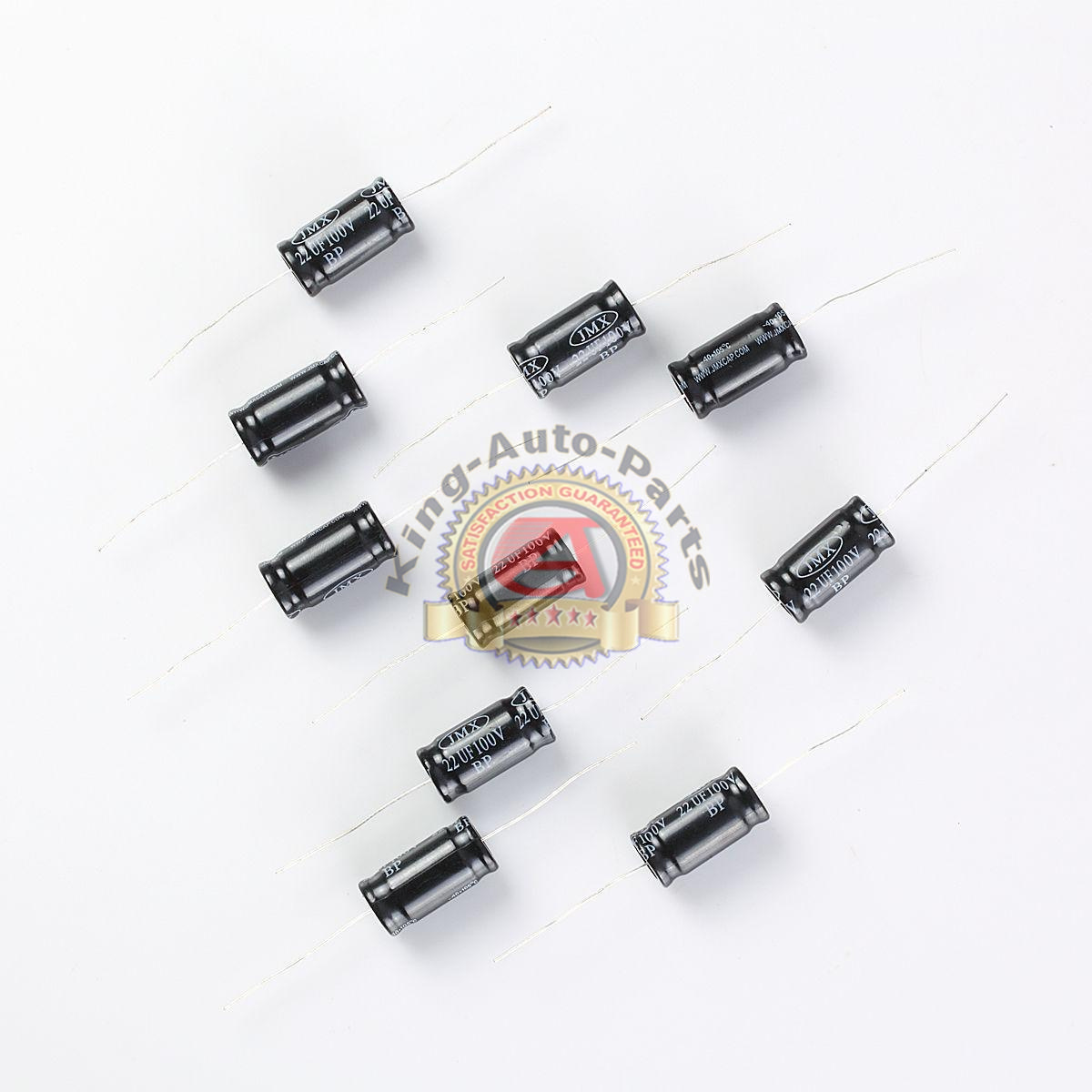 Non-Polarized Electrolytic Audio Capacitor 22MFD 22uF 100V (10/pk) Free shipping