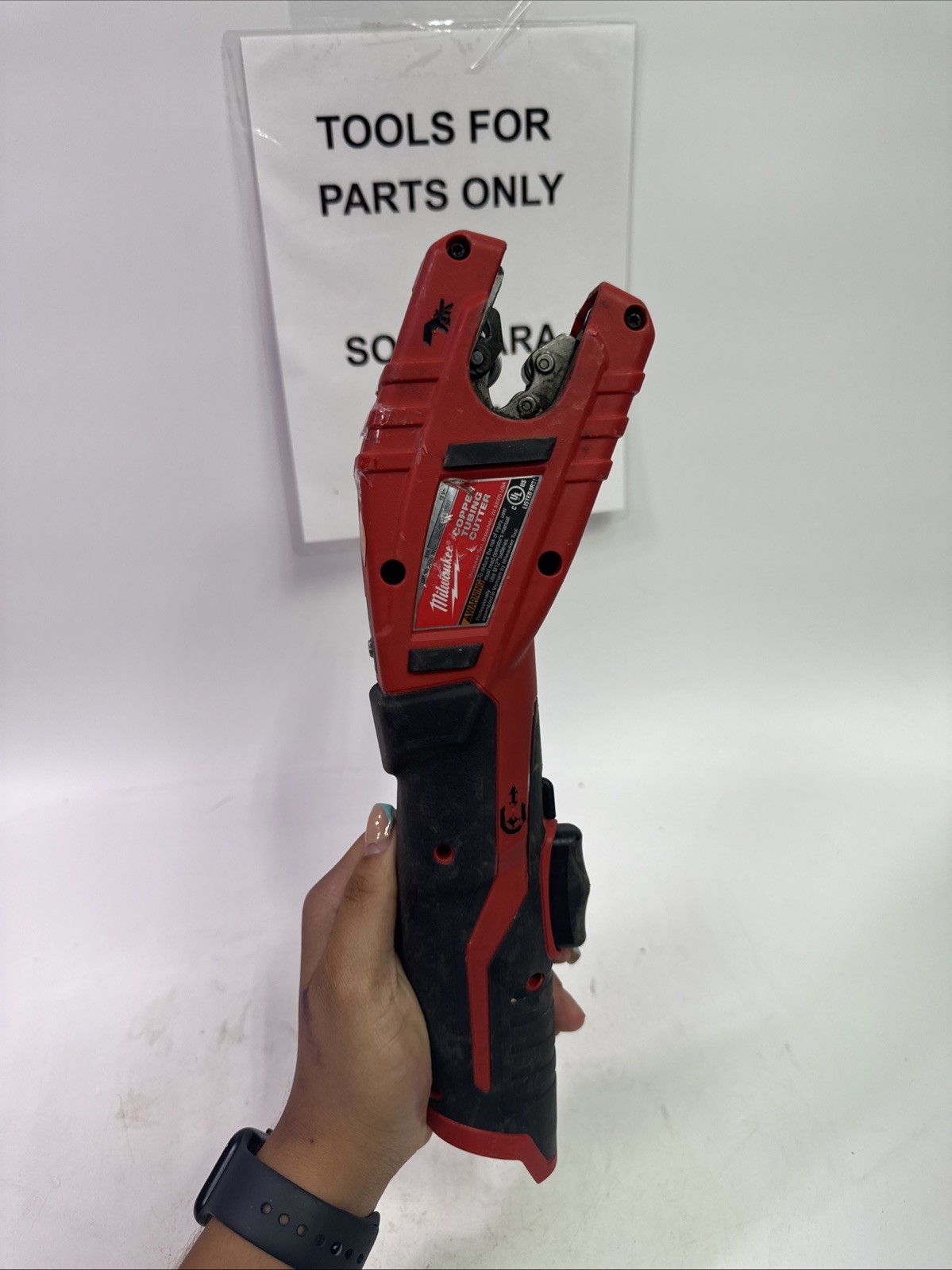Milwaukee 2471-20 M12 Cordless Copper Tubing Cutter – Red H71