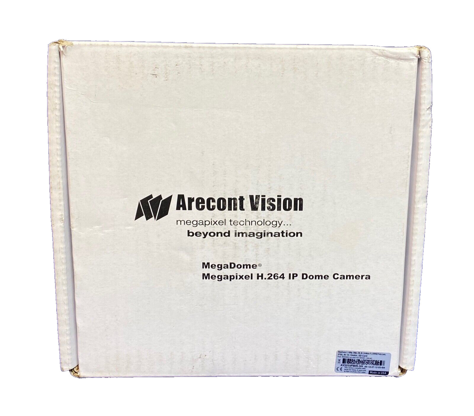 Arecont Vision AV2255PMIR-SH 1080p, MegaDome® 2,1920×1080, 2.8-8mm,NEW OPEN BOX