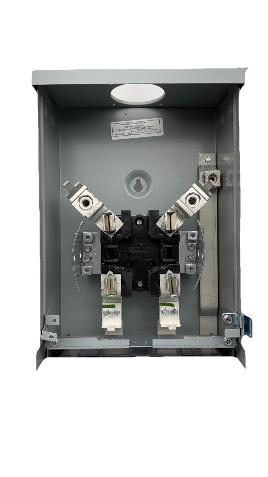 Midwest 200A Combination Ringless Meter Socket Main Breaker Load Center R281C1