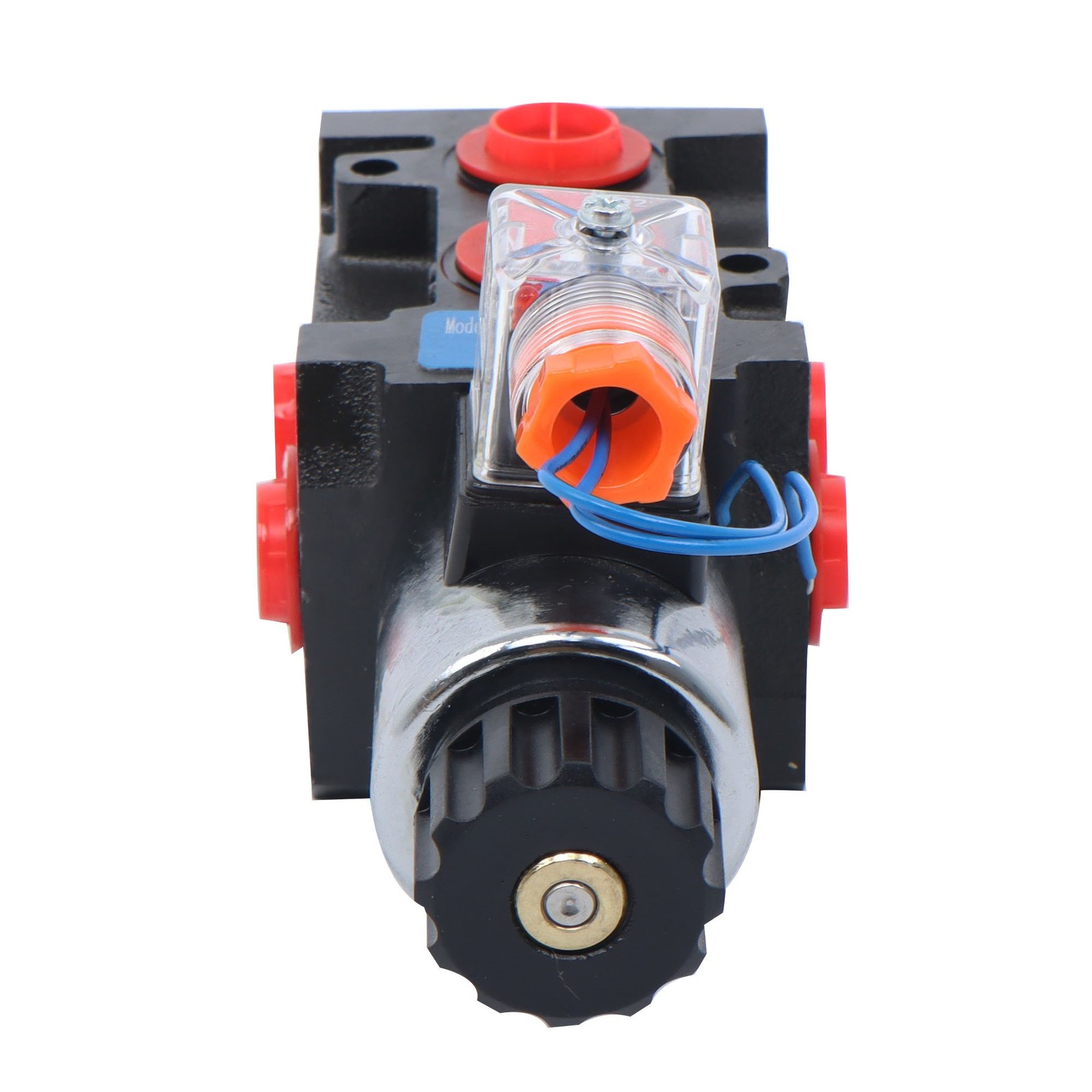 #10 SAE 6 Port 12V DC Hydraulic Solenoid Selector Diverter Valve 3Plug 13 GPM