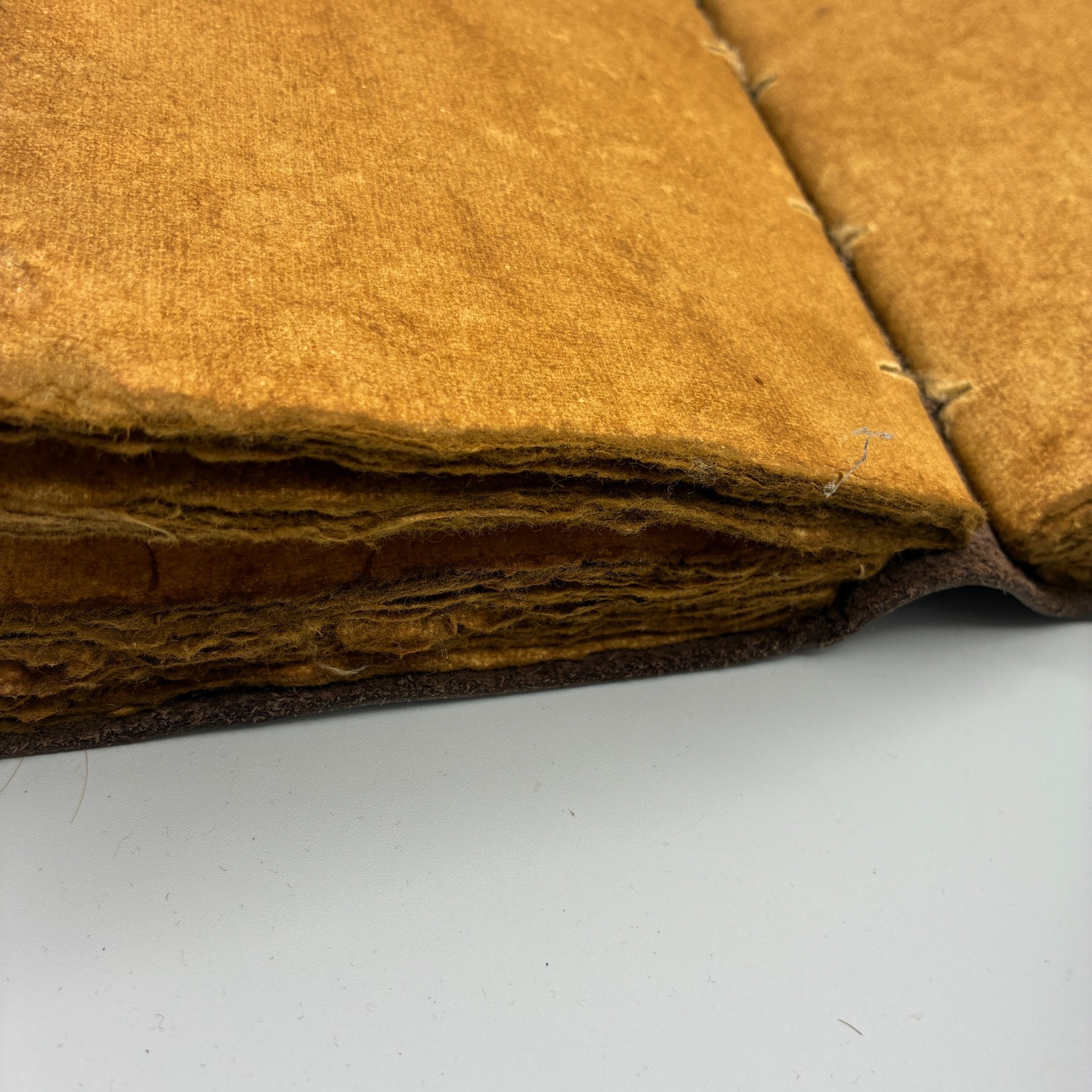 NEW Rustic Leather Bound Wrap Journal Book Handmade Paper Pages Blank