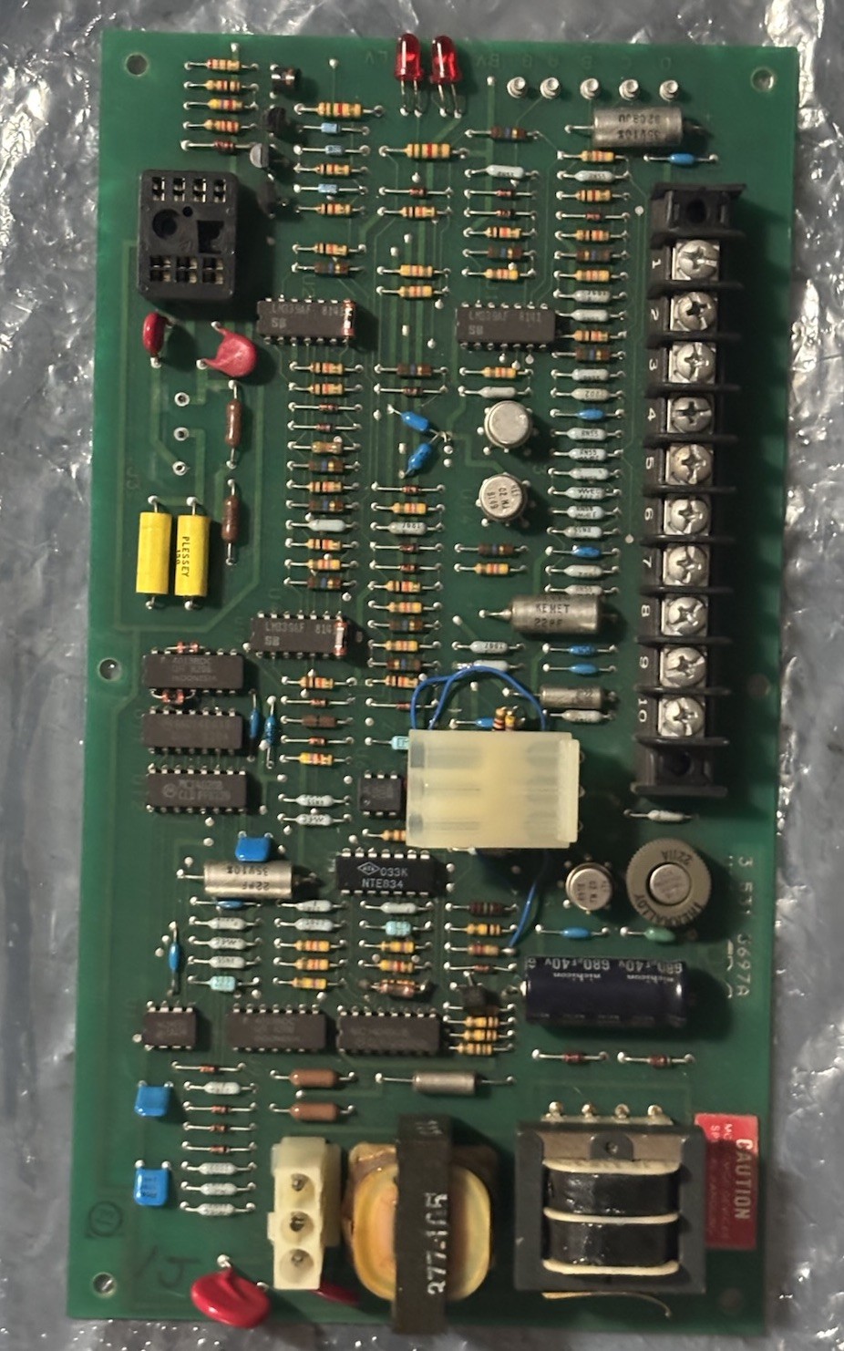 Cincinnati Milacron PC Circuit Board 3 531 3697A U16 / PP12CO / 8206 / Rev +