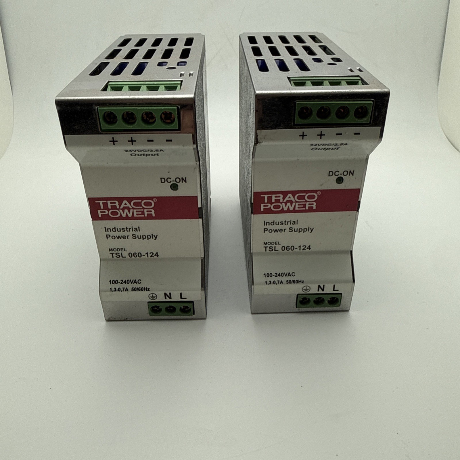 Lot Of 2- TSL 060-124 TRACO POWER INDUSTRIAL POWER SUPPLY