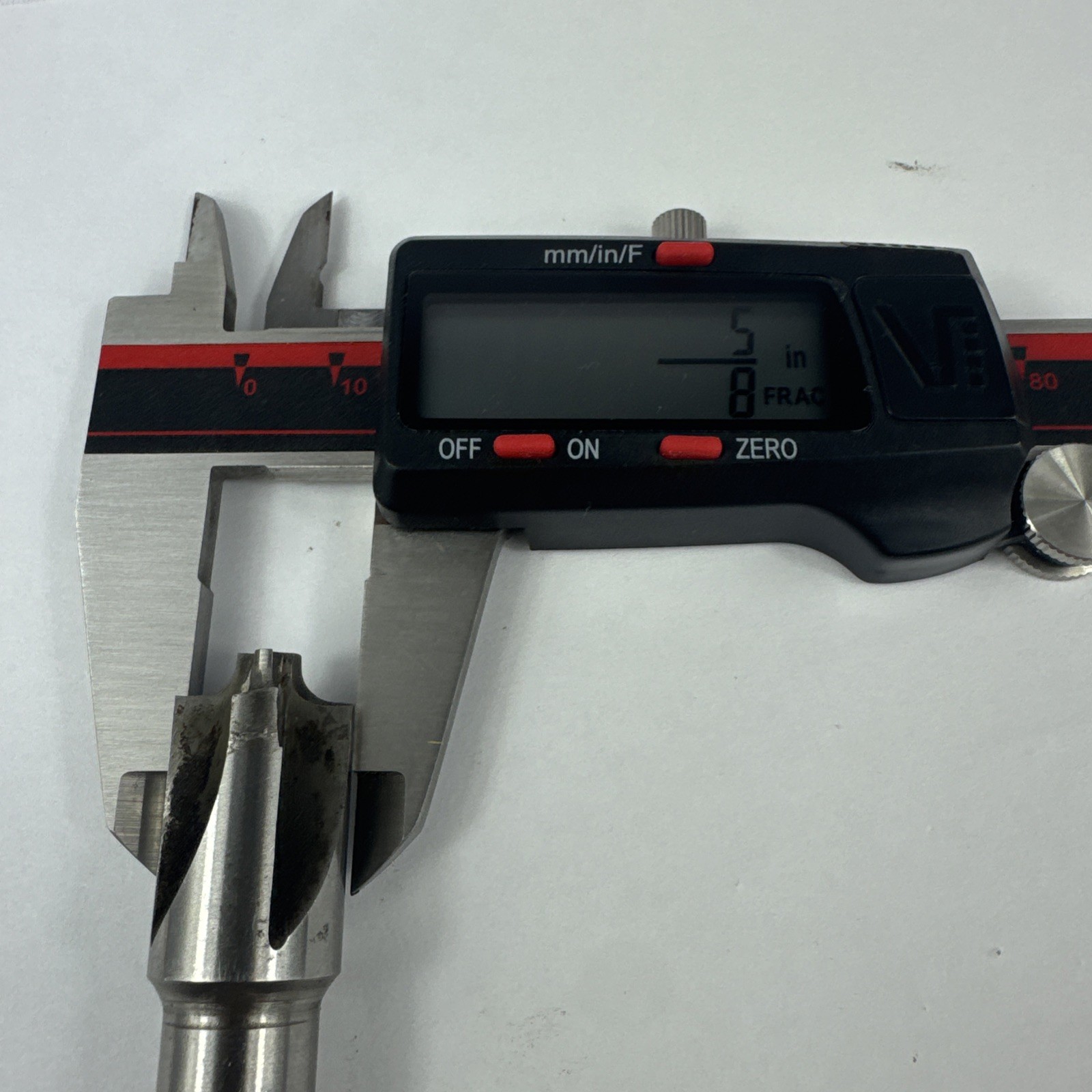 Probably 1/8 R 1/2 HS RADIUS CORNER CUTTER ROUNDING END MILL 4 FLUTE 1/2″ Shank