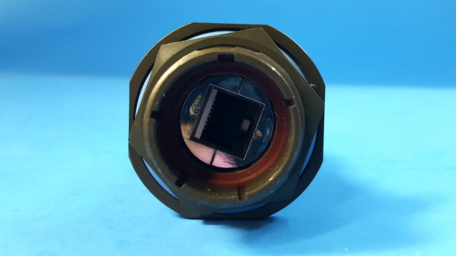 ONE- Modular Coupler Connector Jack, RJFTV7PEM1G, AMPHENOL, 8p8c(RJ45)To Jack