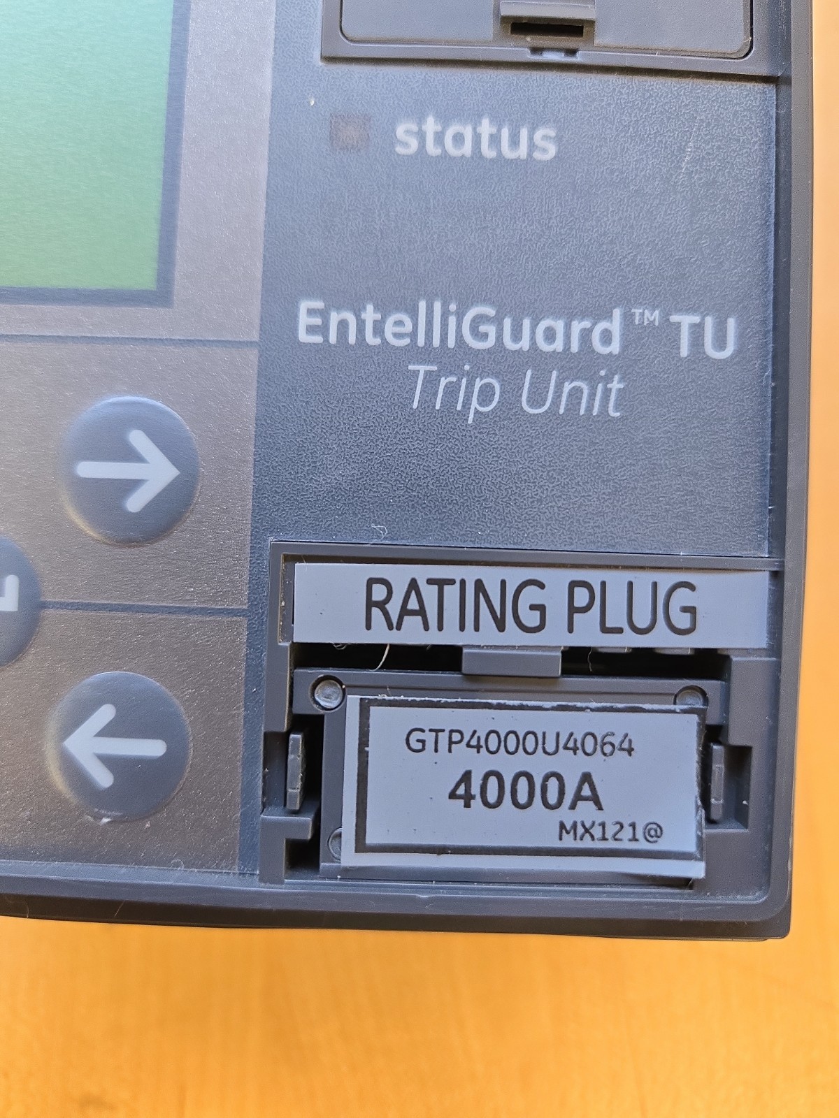 NEW GE EntelliGuard Trip Unit 4000A GB740L4XXXFXXXX W/ 4000A RATING PLUG