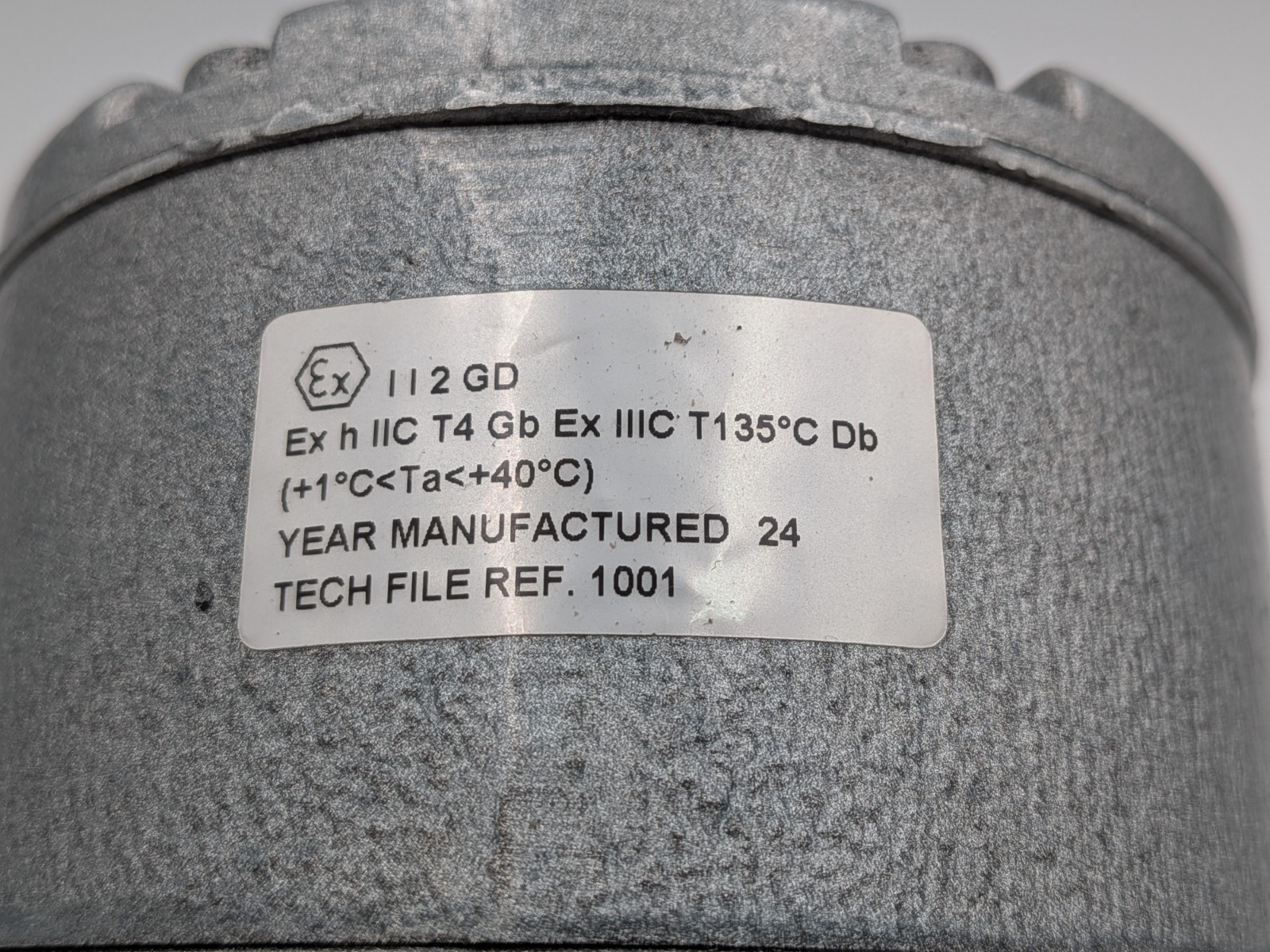 NEW – Gast Mfg. Rotary Vane Air Motor – 1.7hp, Lubricated, Face Mounting 78cfm