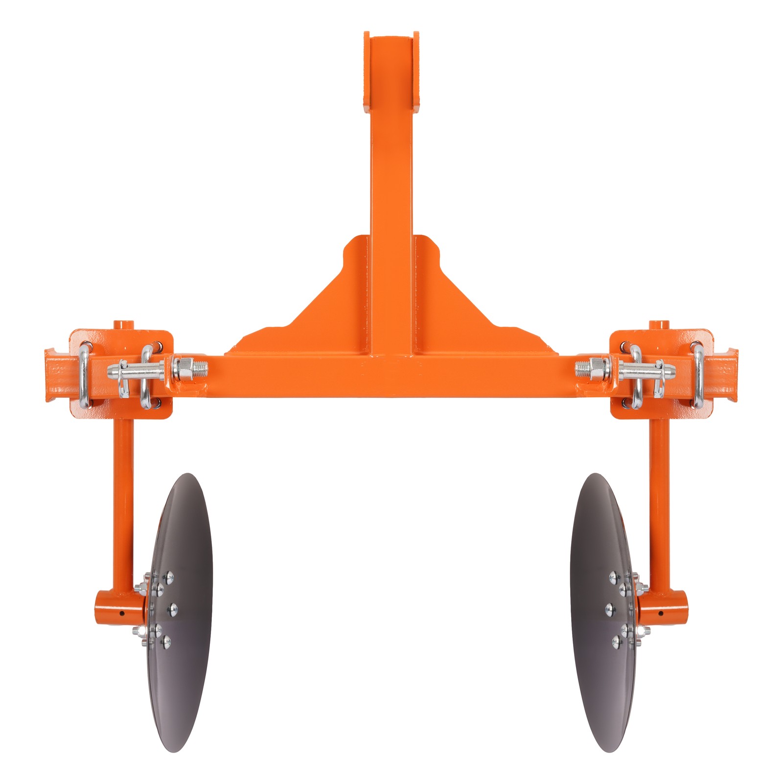 48″ Adjustable Disc Bedder Disc Harrow For Cat 1 Tractors Steel 3 Point