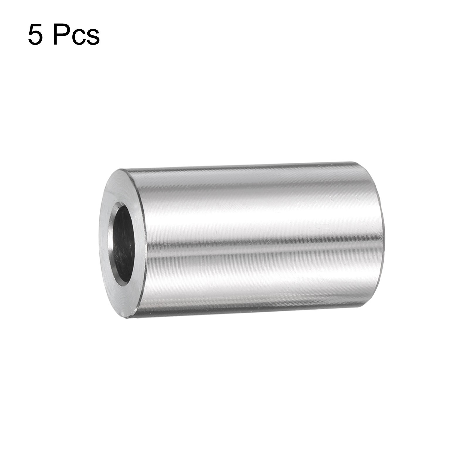 5pcs Stainless Steel Spacer 3/8″ Bore x 3/4″ OD x 1-1/2″ Length