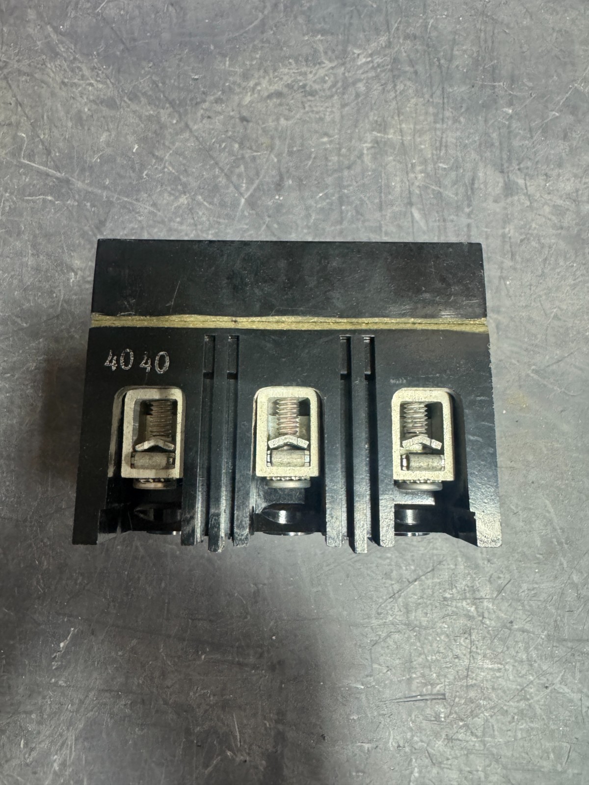 GE TED134040 40A 3-Pole 480V Molded Case Circuit Breaker