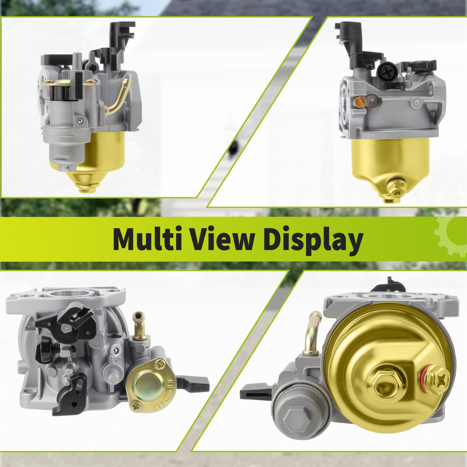 Carburetor 16100-ZH7-W51 For Generac 196cc OHV Pressure Washer Engine 168FA 168F