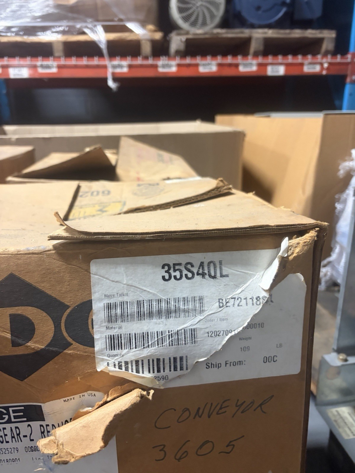 NEW DODGE 35S40L TIGEAR-2 REDUCER