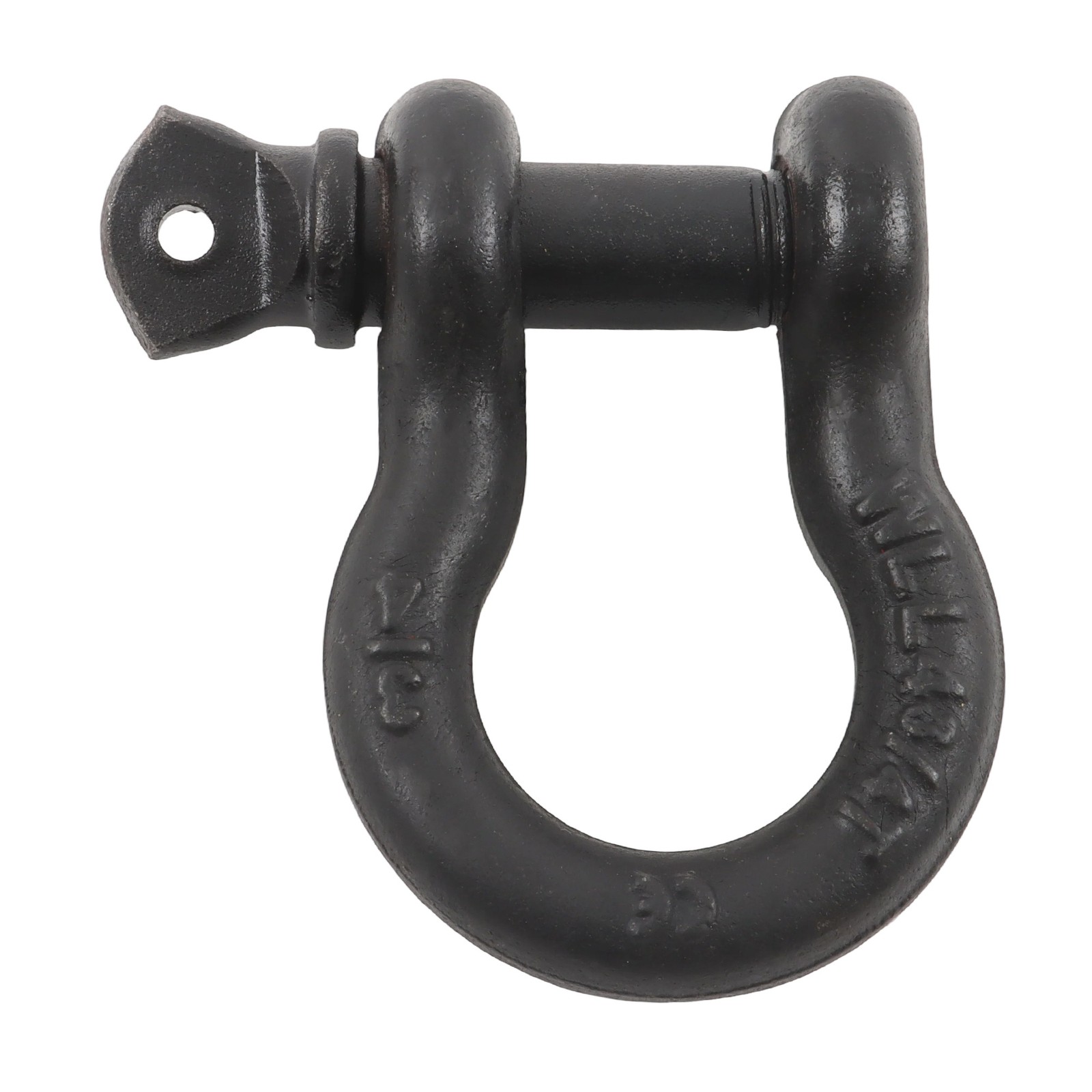 2 Pcs 3/4″ Bow-Shaped D Ring Shackles with Clevis Screw Pin 4.75 Ton Capacity