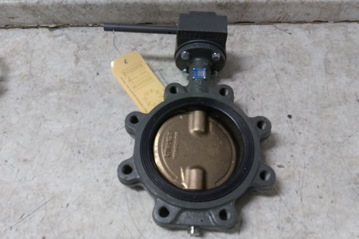 Milwaukee Valve CL323E 6 6 In Pipe Size 200 Max PSI Lug Style Butterfly Valve