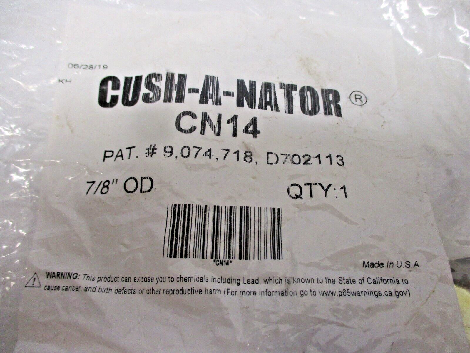 Lot of 25 CUSH-A-NATOR Cushioned Clamps 1 3/8″, 1 1/8″, 7/8″ and 3/8″
