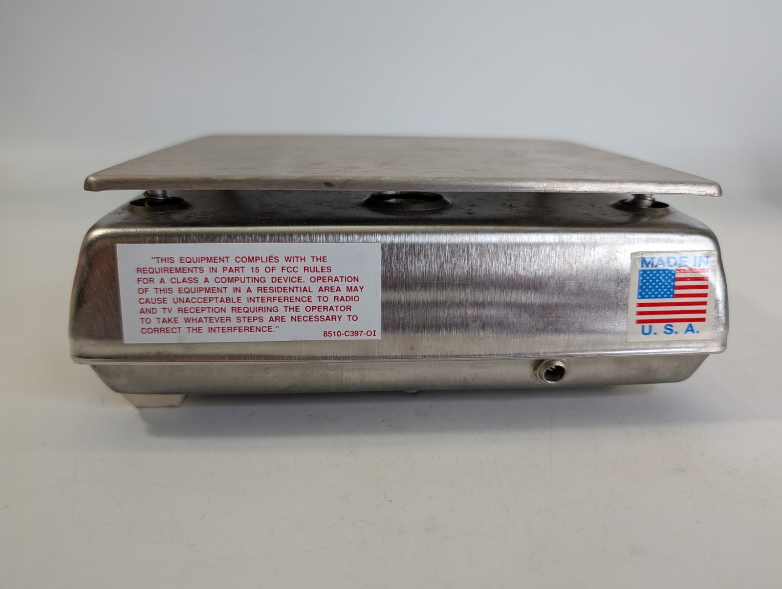 Scale by Cardinal Detecto AP-6(99.95 x.05)oz cap – No Power Cable (2/3)