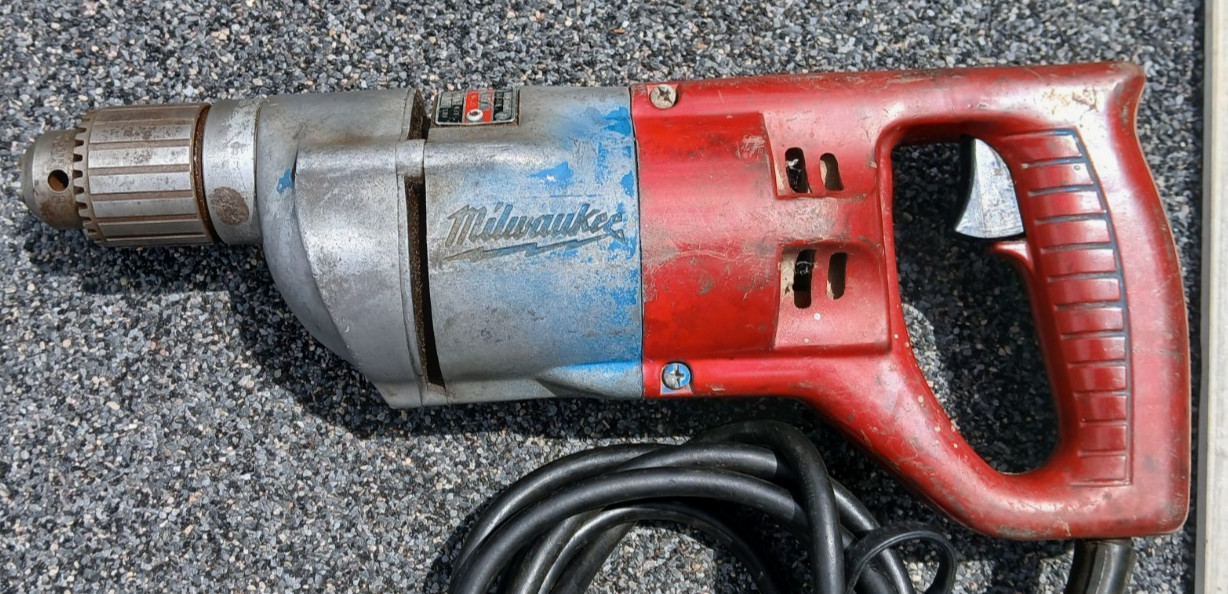 Milwaukee Heavy Duty 1/2″ 600 RPM Drill model 1001 Made In USA