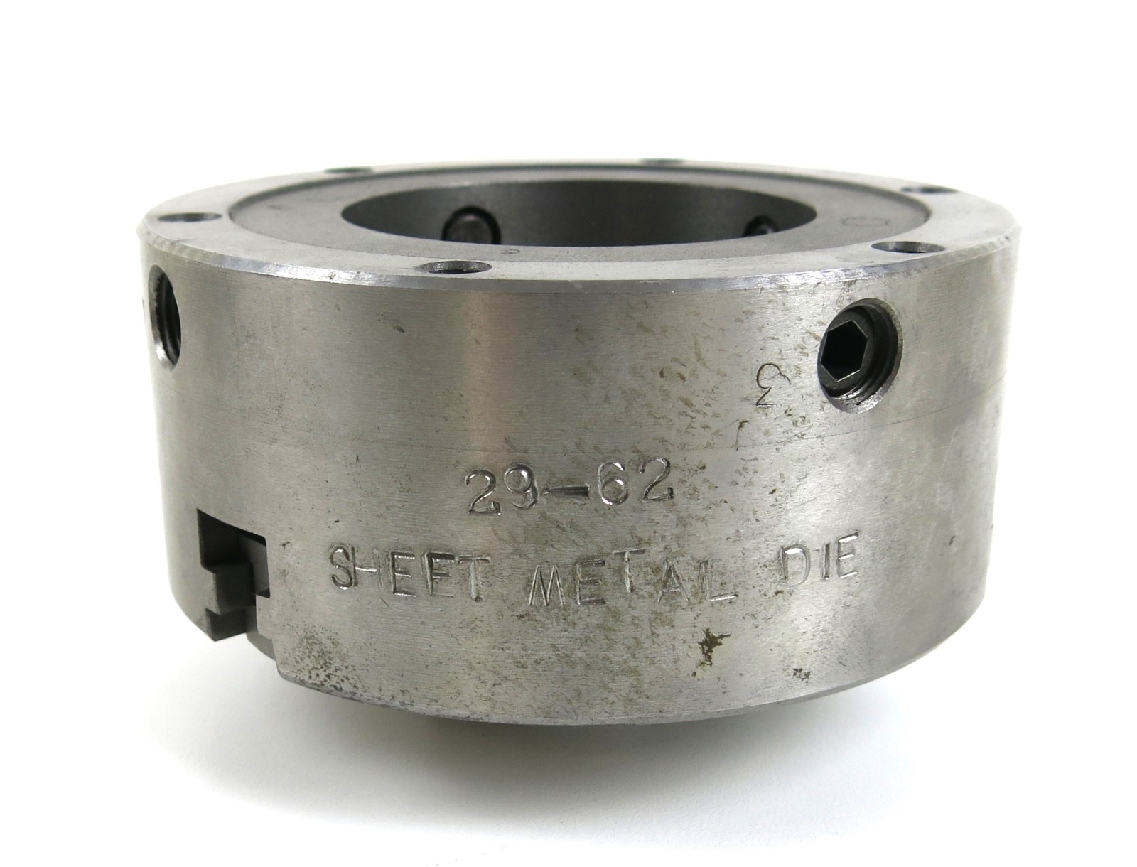 Buck 2534 3-Jaw 5″ Adjust-Tru Self Centering Lathe Chuck w/ Plain Back