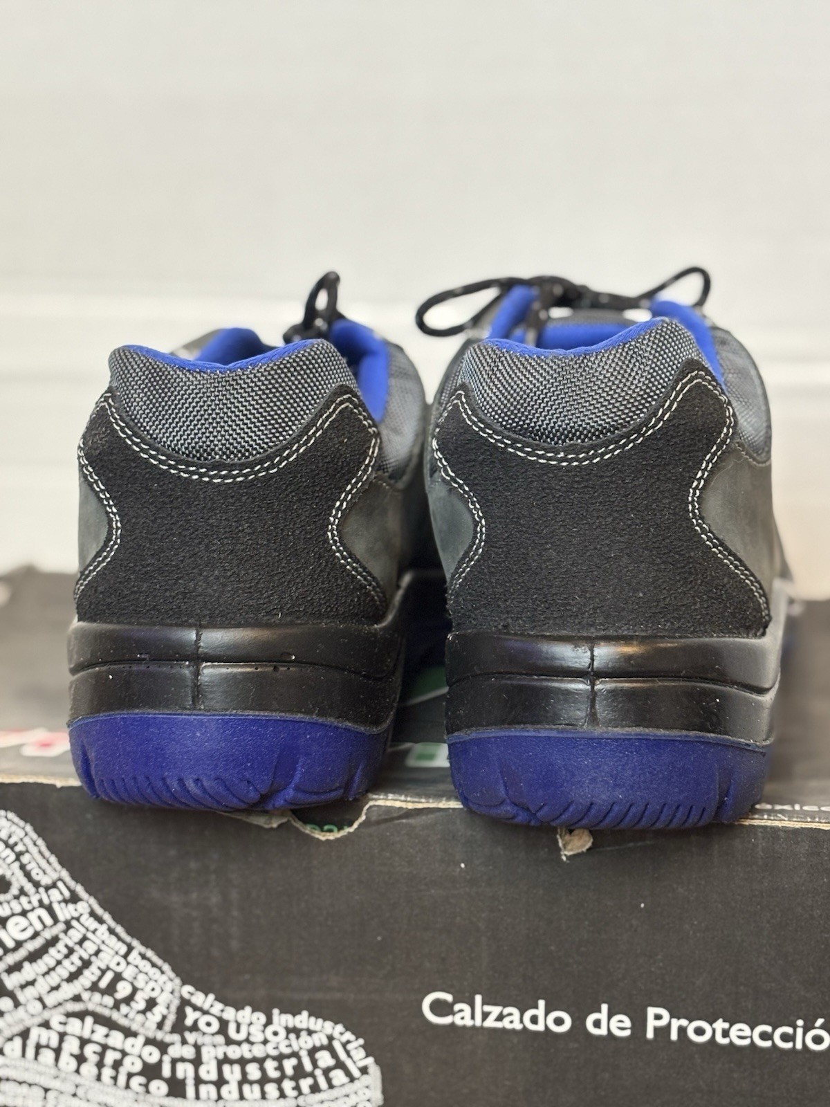 Joya Van Vien Work Shoes Size 10 Oil Resistant Non Conductive Leather & Fabric