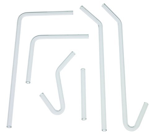 Glass Delivery Tubes – Set of 6 – Borosilicate – Eisco Labs